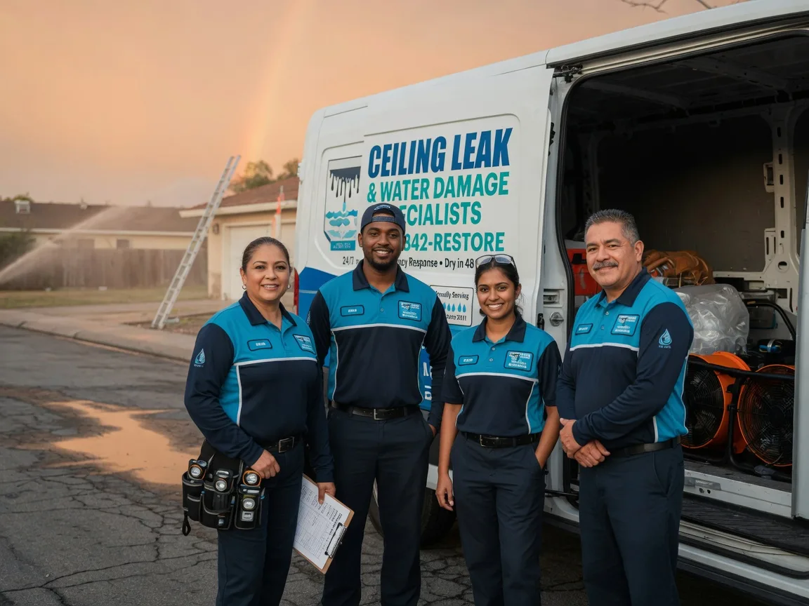 Ceiling Leak Cleanup company in Hunter, AR